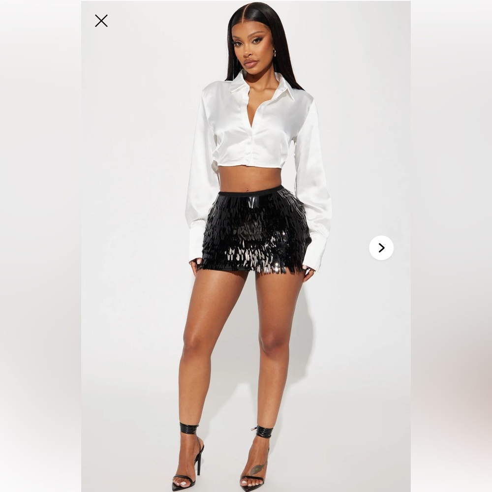 Night Moves Mini Skirt - Black